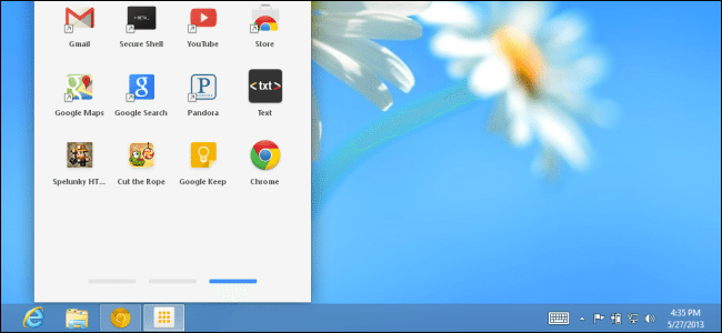 Chrome os launcher for android